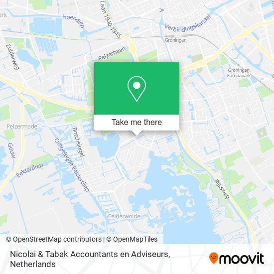 Nicolai & Tabak Accountants en Adviseurs map