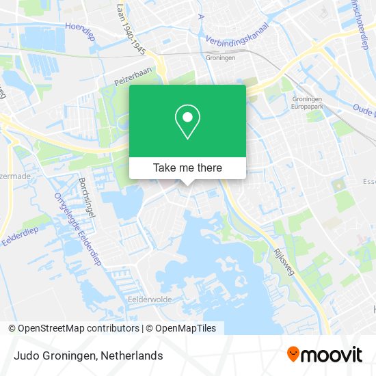 Judo Groningen Karte