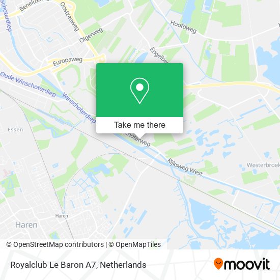 Royalclub Le Baron A7 map