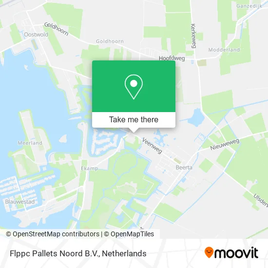Flppc Pallets Noord B.V. map