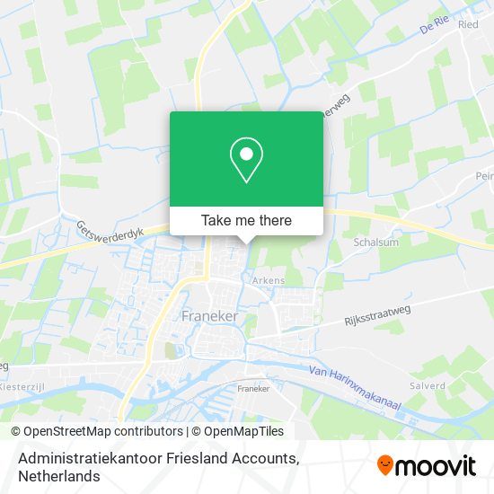 Administratiekantoor Friesland Accounts map