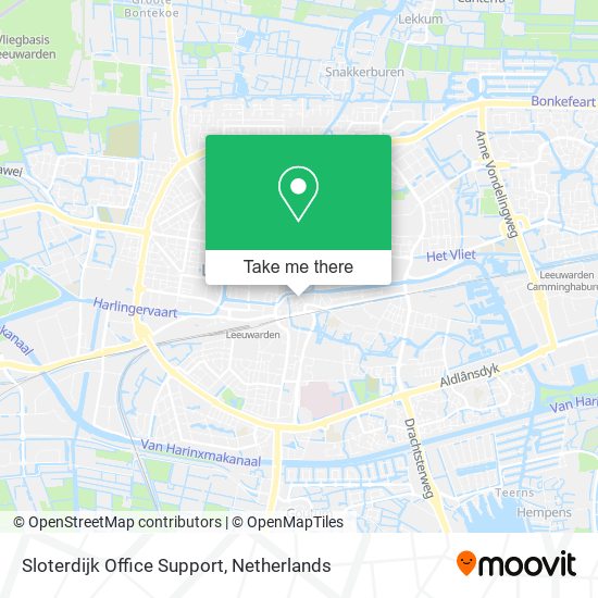 Sloterdijk Office Support map