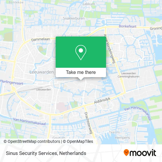 Sinus Security Services map