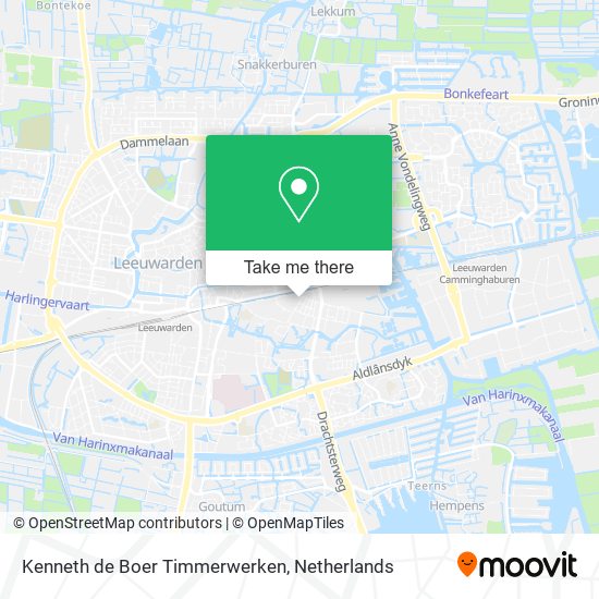 Kenneth de Boer Timmerwerken map