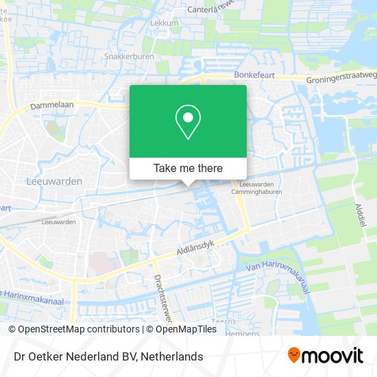 Dr Oetker Nederland BV map