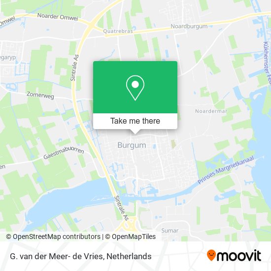 G. van der Meer- de Vries map