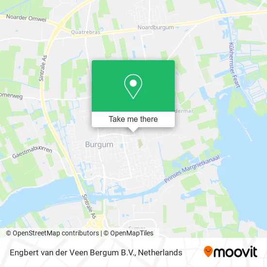Engbert van der Veen Bergum B.V. map