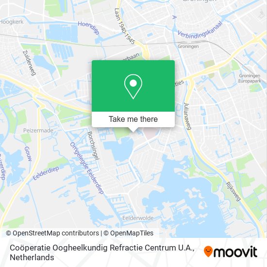 Coöperatie Oogheelkundig Refractie Centrum U.A. map