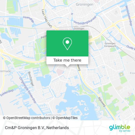 Cm&P Groningen B.V. map