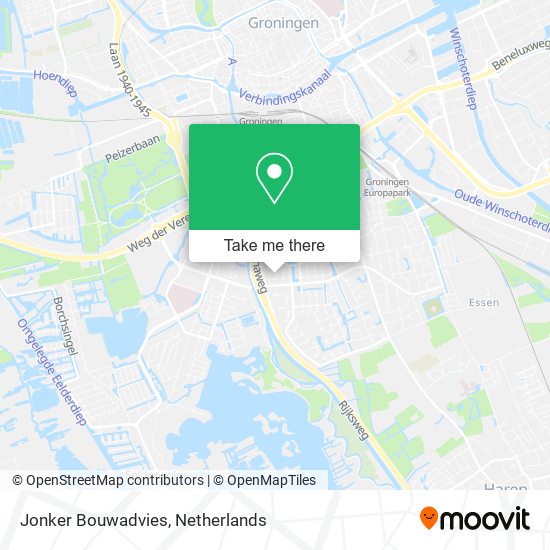 Jonker Bouwadvies map