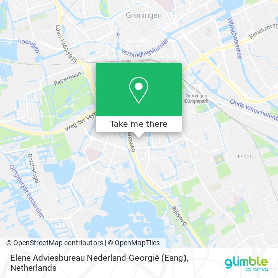 Elene Adviesbureau Nederland-Georgië (Eang) Karte