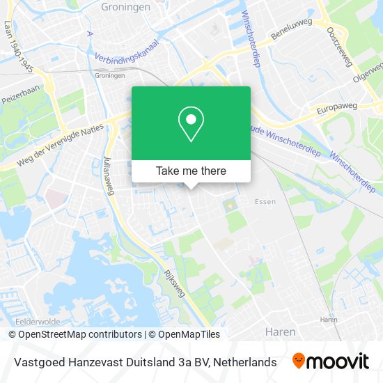 Vastgoed Hanzevast Duitsland 3a BV map