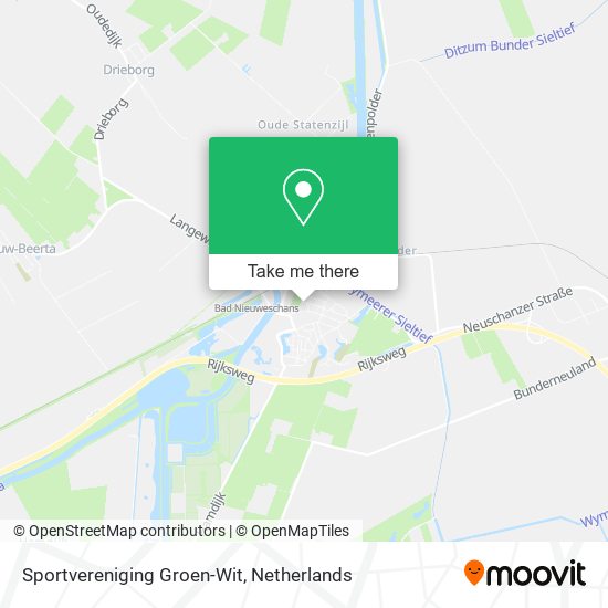 Sportvereniging Groen-Wit map