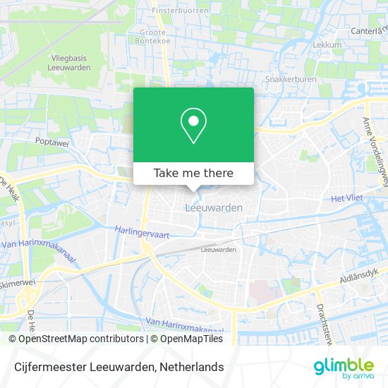 Cijfermeester Leeuwarden Karte