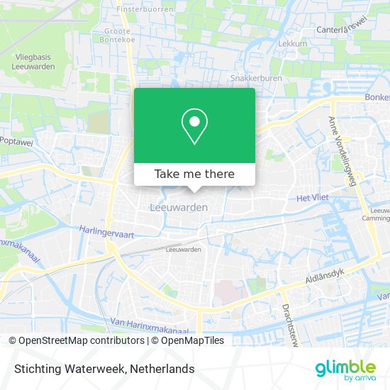 Stichting Waterweek map