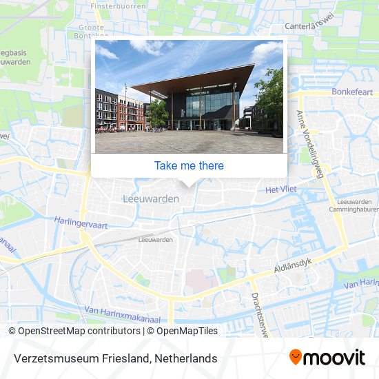 Verzetsmuseum Friesland map