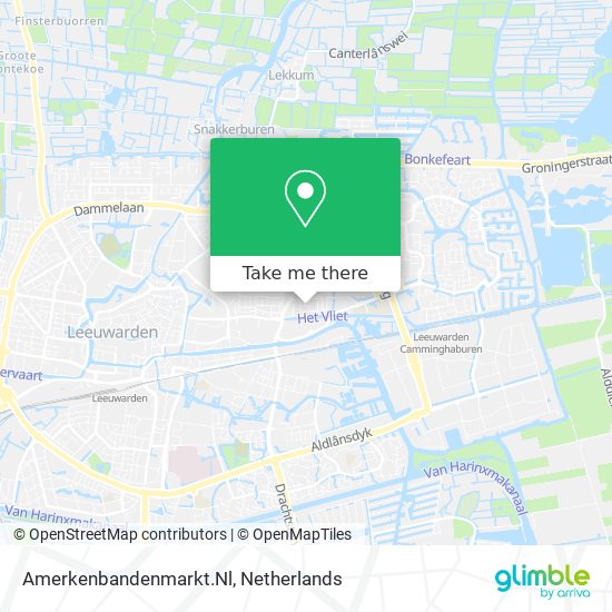 Amerkenbandenmarkt.Nl map