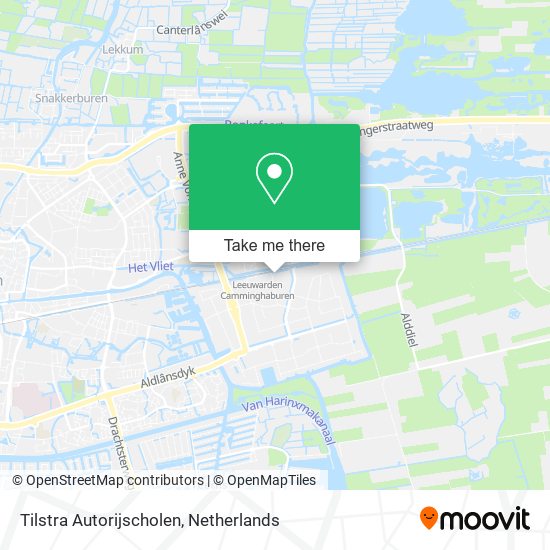 Tilstra Autorijscholen map