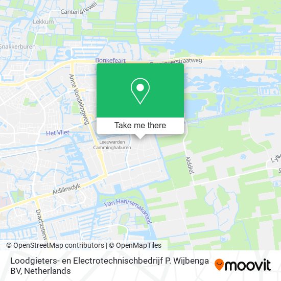 Loodgieters- en Electrotechnischbedrijf P. Wijbenga BV map