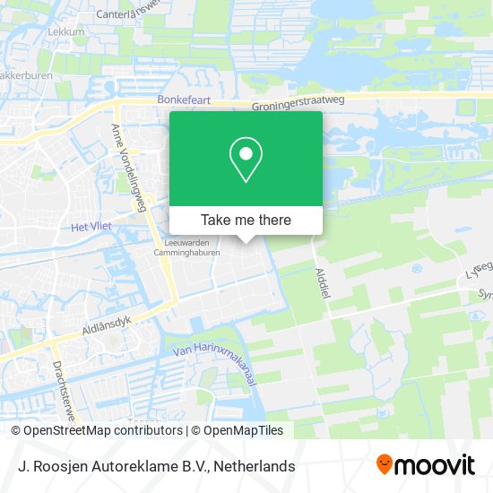 J. Roosjen Autoreklame B.V. map