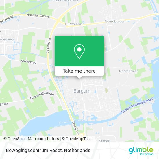 Bewegingscentrum Reset map