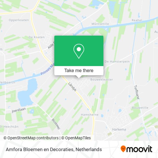 Amfora Bloemen en Decoraties map