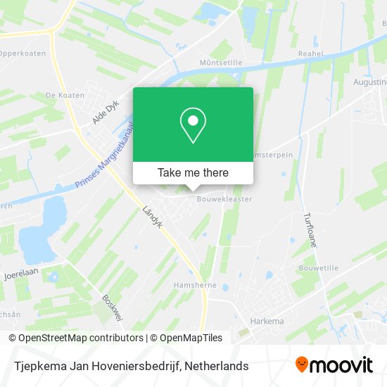 Tjepkema Jan Hoveniersbedrijf map