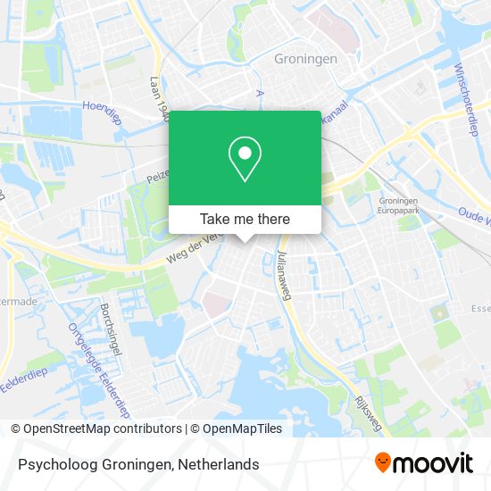 Psycholoog Groningen Karte