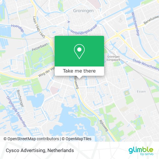 Cysco Advertising map