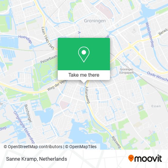 Sanne Kramp map