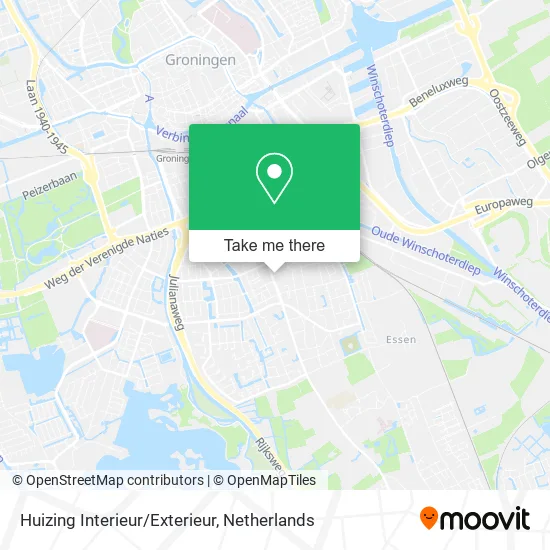 Huizing Interieur/Exterieur map