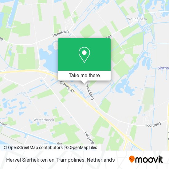 Hervel Sierhekken en Trampolines map