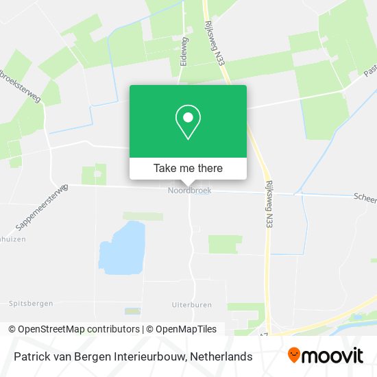 Patrick van Bergen Interieurbouw map