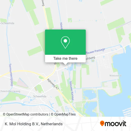 K. Mol Holding B.V. map