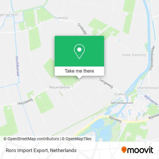 Roro Import Export map