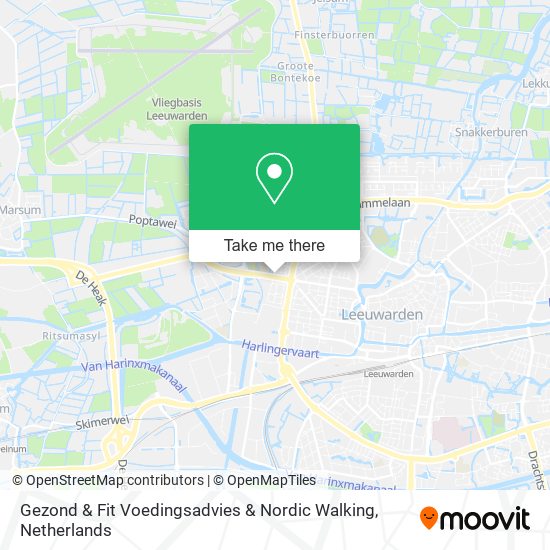 Gezond & Fit Voedingsadvies & Nordic Walking Karte