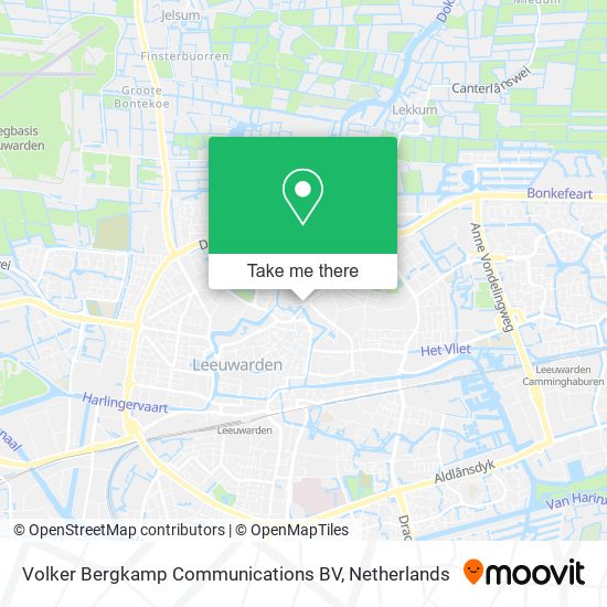 Volker Bergkamp Communications BV Karte