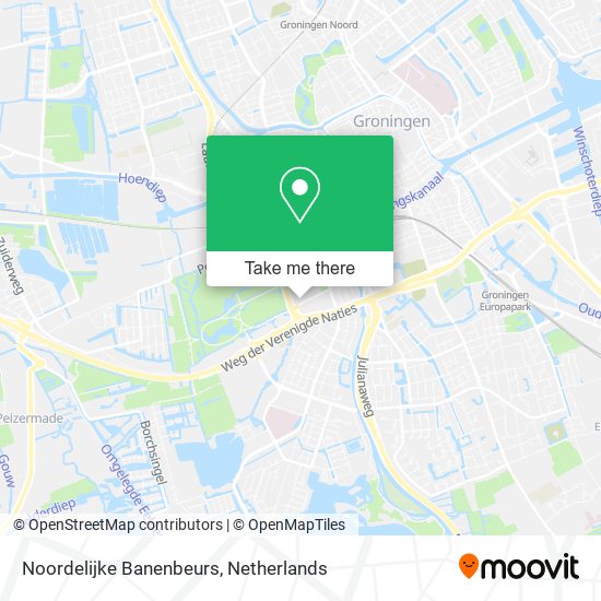 Noordelijke Banenbeurs map