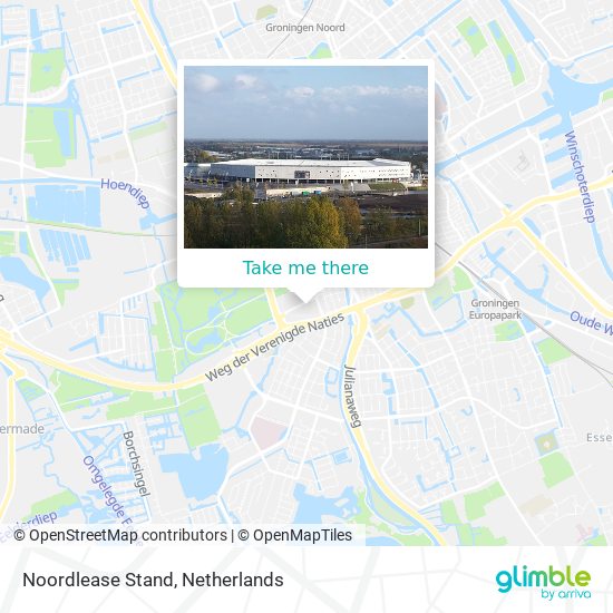Noordlease Stand map