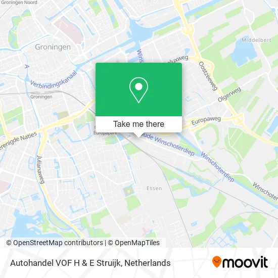 Autohandel VOF H & E Struijk map
