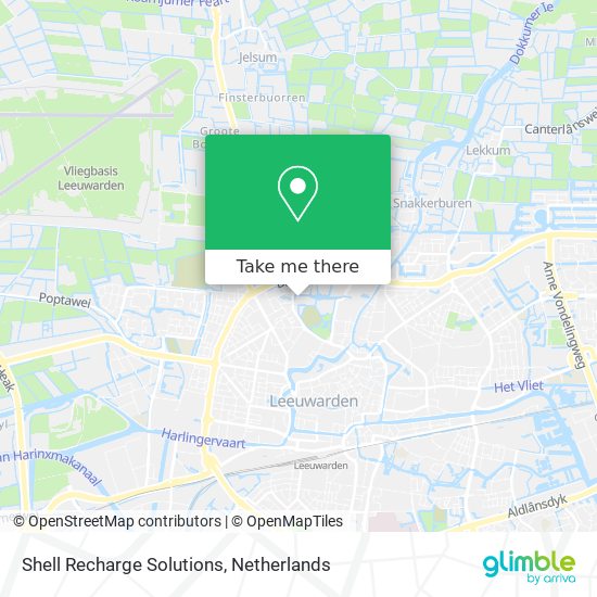 Shell Recharge Solutions map