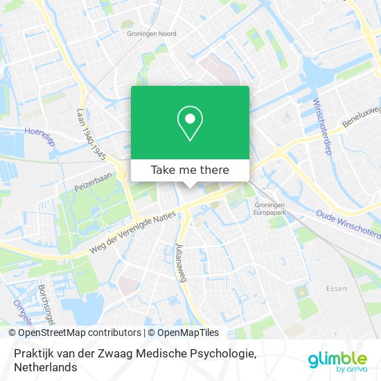 Praktijk van der Zwaag Medische Psychologie map