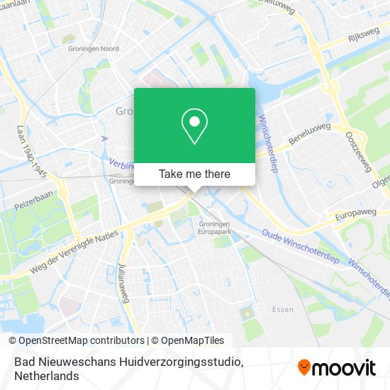 Bad Nieuweschans Huidverzorgingsstudio Karte