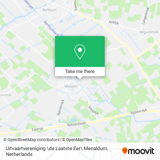 Uitvaartvereniging \de Laatste Eer\ Menaldum map