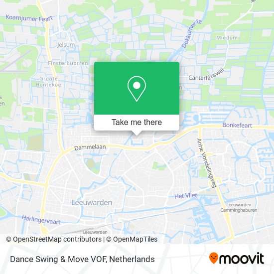 Dance Swing & Move VOF map