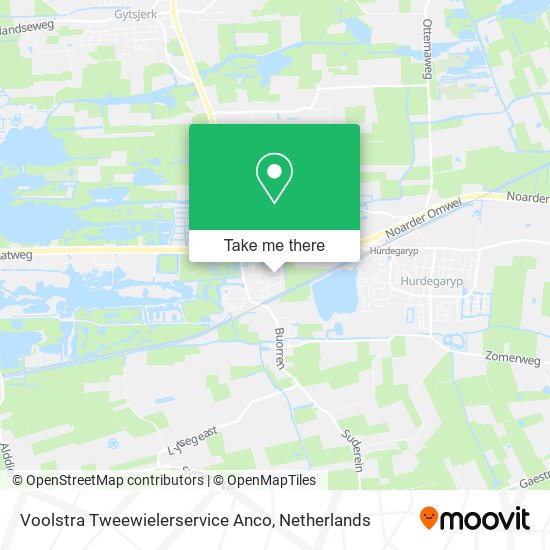 Voolstra Tweewielerservice Anco map
