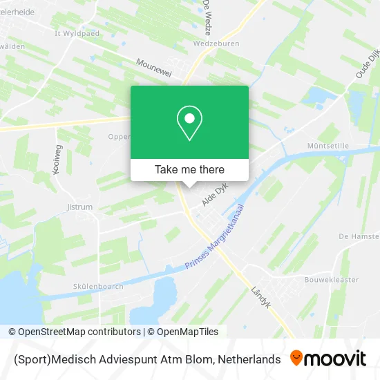 (Sport)Medisch Adviespunt Atm Blom map