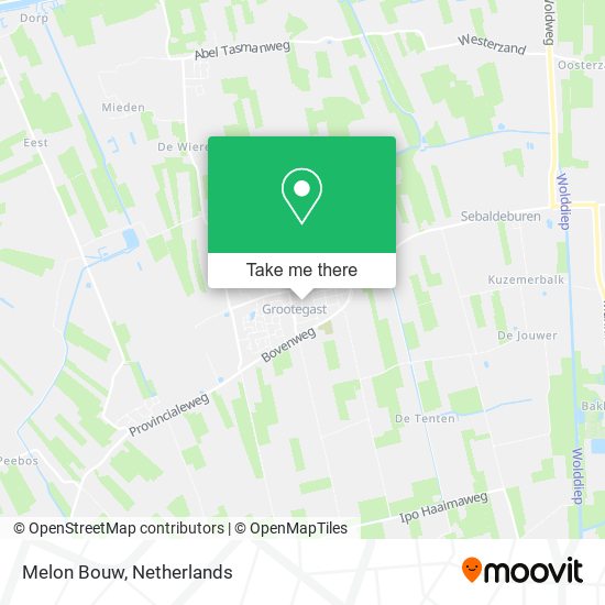 Melon Bouw map