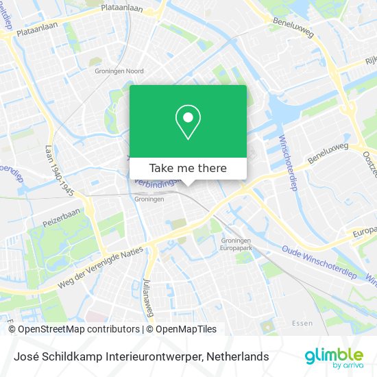 José Schildkamp Interieurontwerper map