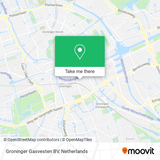 Groninger Gasvesten BV map